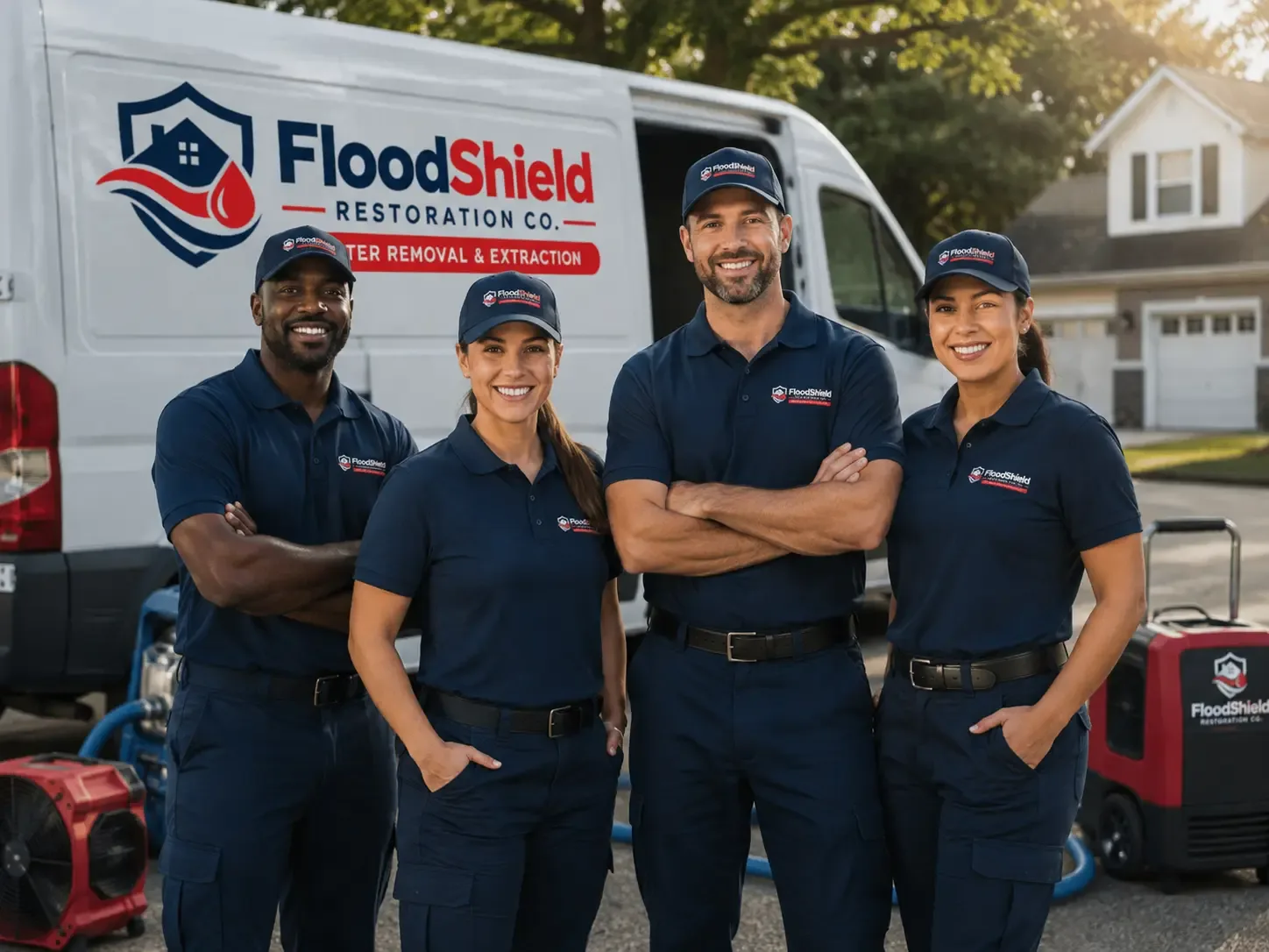 Flood Damage Restoration company in Woodward, IA
